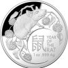 Royal Australian Mint Royal Australian Mint | 2020 $5 Silver Proof Domed Coin - Lunar Year Of The Rat