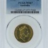 Pcgs Royal Australian Mint | 1985 $1 Australian One Dollar Mob Of Roos Pcgs Ms66 #1-1