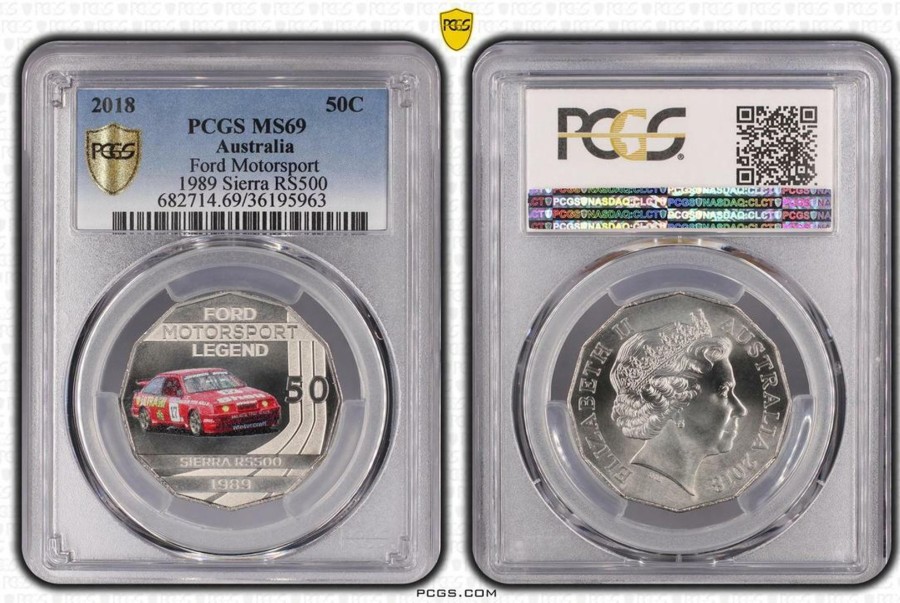 Pcgs Royal Australian Mint | 2018 Ford Motorsport 1989 Sierra Rs500 Pcgs Ms69 #2