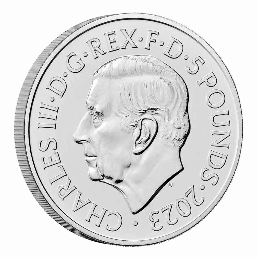 World Coins Royal Australian Mint | Royal Mint The 75Th Birthday Of Hm King Charles Iii 5 Pound 2023 Brilliant Unc Coin