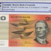 Banknotes Reserve Bank | 1975 Knight/Wheeler Side Thread $20 Banknote Pcgs 55 About Unc