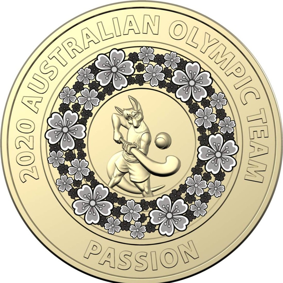 Royal Australian Mint Royal Australian Mint | 2020 Tokyo Olympics Coloured $2 Coin - Passion