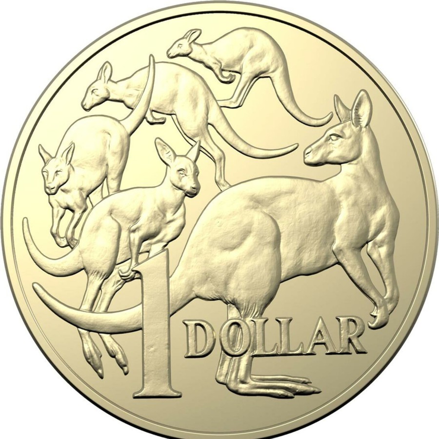 Royal Australian Mint Royal Australian Mint | 2021 Mob Of Roos $1 Coin - Ex Mint Set