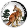 Perth Mint Perth Mint | Perth Mint Australian Kangaroo 1 Oz Silver Proof Coloured Coin 2023