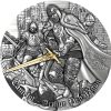 World Coins Mint of Poland | 2021 Niue 2Oz $5 .999 Silver Antique Coin - Camelot - Arthur Pendragon