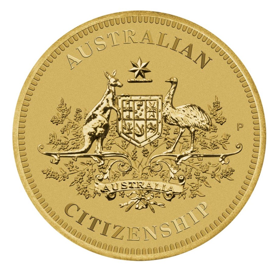 Perth Mint Perth Mint | 2022 $1 Coin In Card - Australian Citizenship