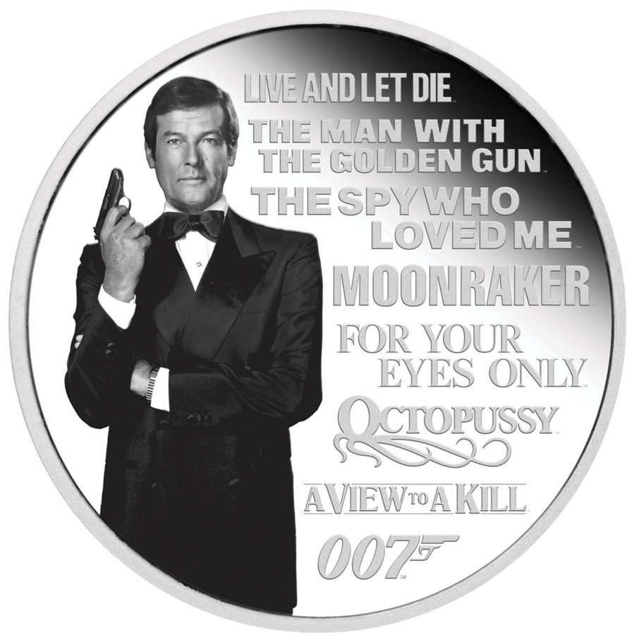 Perth Mint Perth Mint | James Bond Legacy Series 2Nd Issue 2022 1Oz Silver Proof Coloured Coin