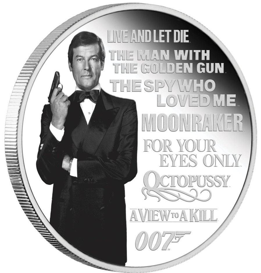 Perth Mint Perth Mint | James Bond Legacy Series 2Nd Issue 2022 1Oz Silver Proof Coloured Coin