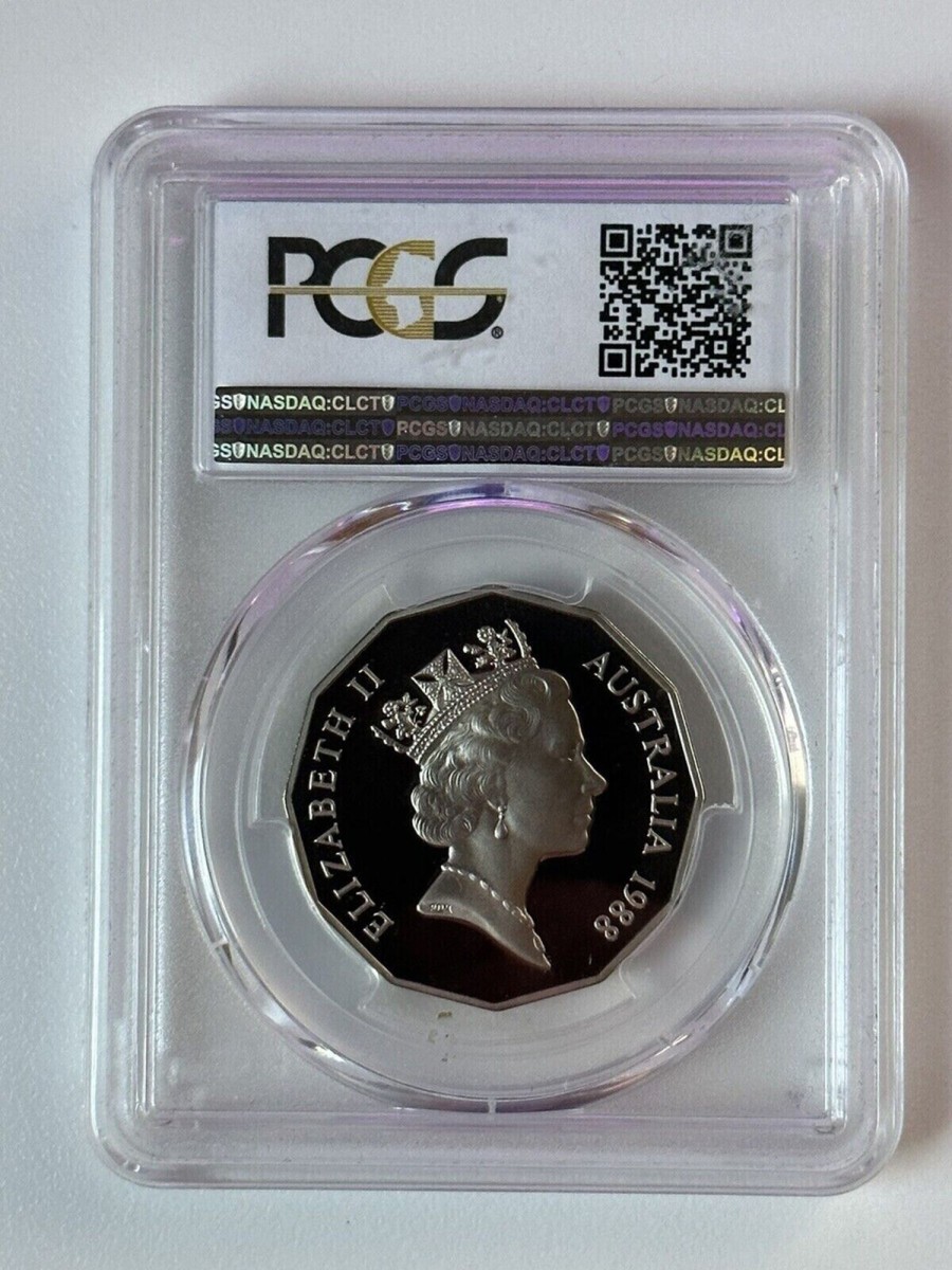 Pcgs Royal Australian Mint | 1988 Australian 50C Bicentennial Pcgs Pr68Dcam Proof Coin