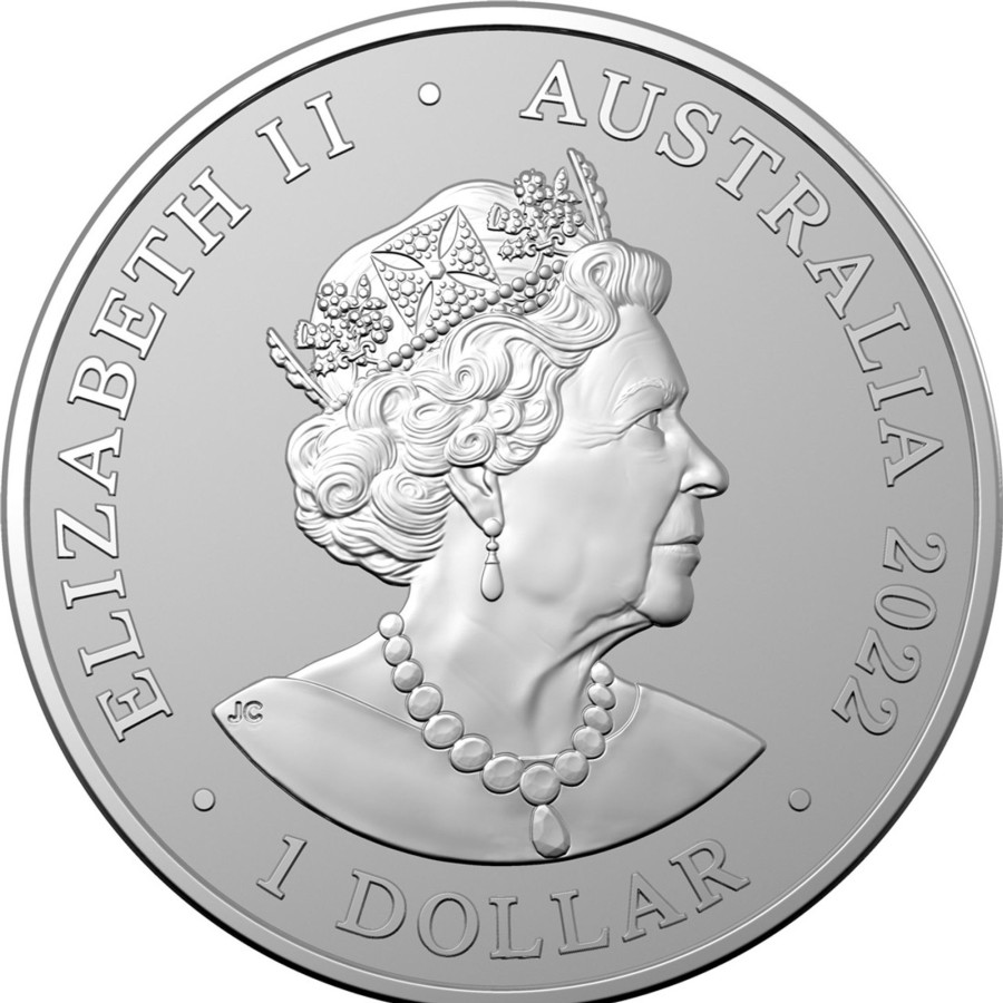 Royal Australian Mint Royal Australian Mint | 2022 $1 Sliver Func Coin - Kangaroo Series - Impressions Of Australia (Capsule Only)