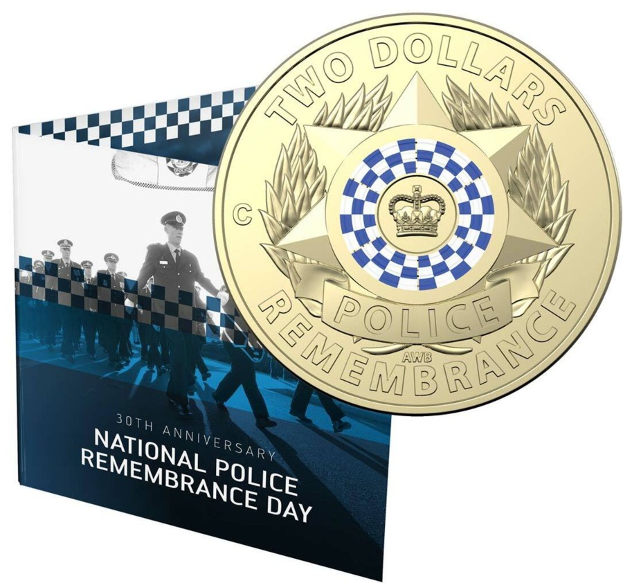 Royal Australian Mint Royal Australian Mint | 2019 $2 Albr Coin In Card 'C' Mintmark - Police Remembrance