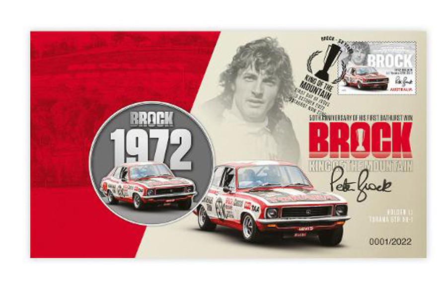 Pnc Australia Post | 1972 Holden Lj Torana Brock 50 Years Stamp And Medallion Cover