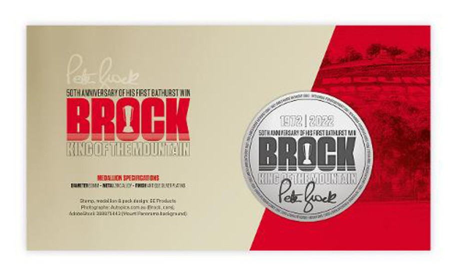 Pnc Australia Post | 1972 Holden Lj Torana Brock 50 Years Stamp And Medallion Cover