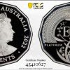 Pcgs Royal Australian Mint | 2022 Platinum Jubilee Silver Proof 50C Elizabeth Ii Pcgs Pr69 Dcam #4