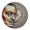 World Coins Lithuanian Mint | 2021 Niue 2Oz .999 Silver Antique High Relief Coin - Mosaic - Salvador Dali