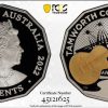 Pcgs Royal Australian Mint | 2022 Tamworth Music Festival Partial Silver Proof Gilt Pcgs Pr69Dcam #3