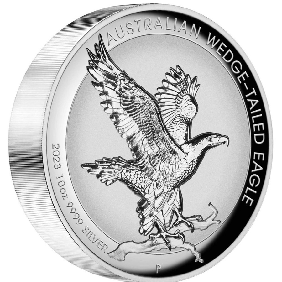 Perth Mint Perth Mint | Australian Wedge-Tailed Eagle 10 Oz 99.99% Silver Incused Coin