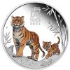 Perth Mint Perth Mint | Perth Mint 2022 Year Of The Tiger 1/2 Oz Silver Coloured Coin - Lunar Series Iii