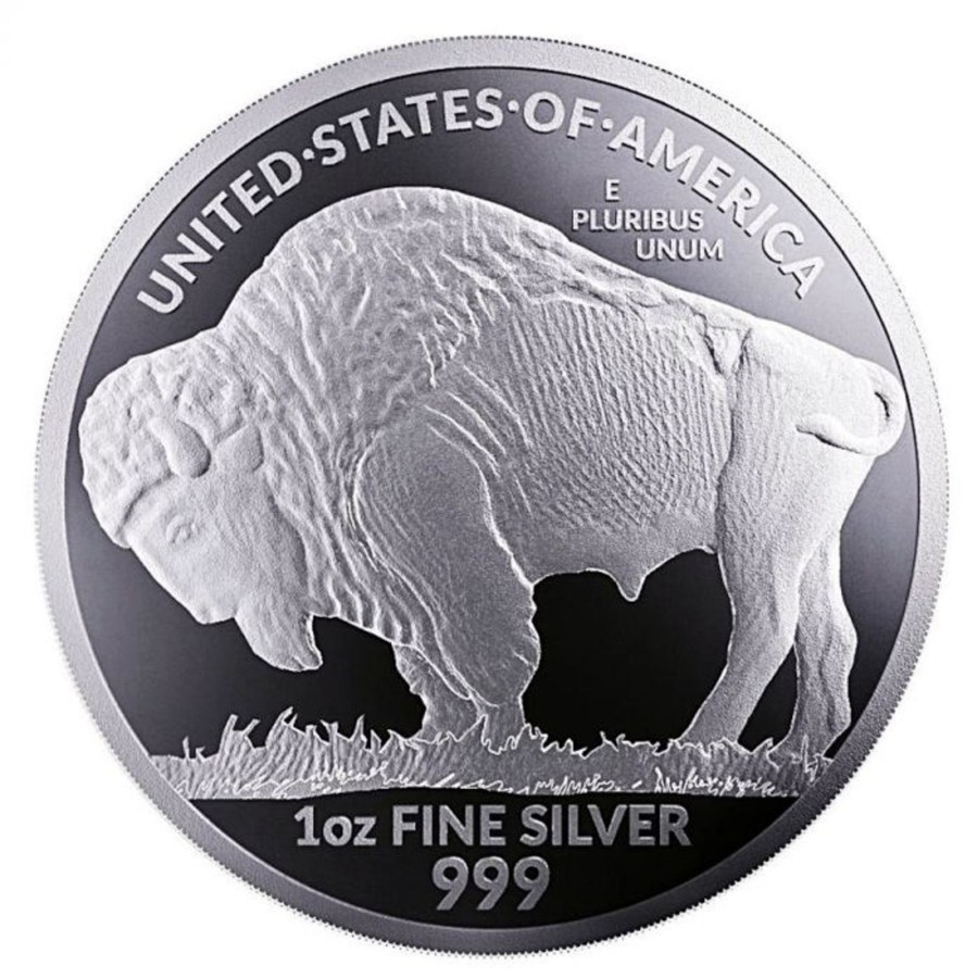 Premium Bullion N/A | 2023 Private Mint Buffalo 1 Oz .999 Silver Bu Round