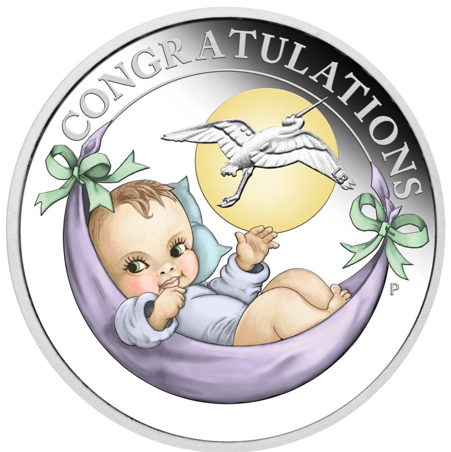 Perth Mint Perth Mint | 2022 1/2Oz Silver Proof Coin - Newborn