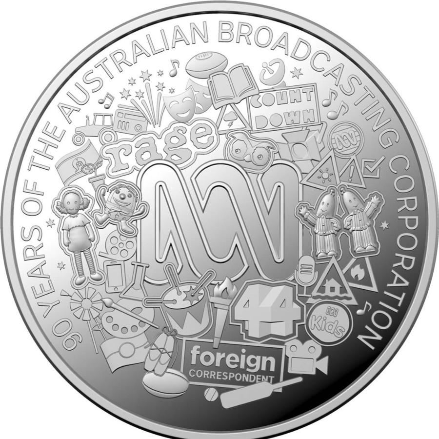 Royal Australian Mint Royal Australian Mint | 90Th Anniversary Of The Abc 2022 $1 1/2Oz Silver Proof