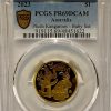 Pcgs Royal Australian Mint | Royal Australian Mint 2023 Plush Kangaroos - Baby Set $1 Coin Pcgs Pr69Dcam