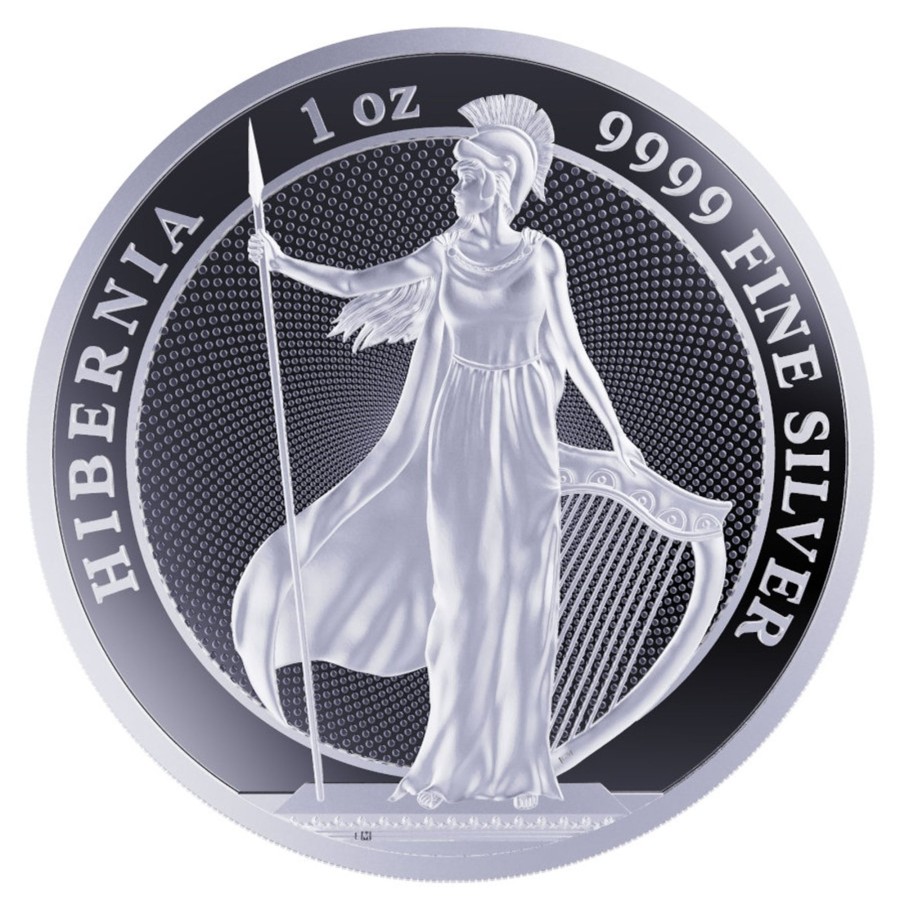 Premium Bullion European Mint | 2022 Tokelau 1Oz $2 Nzd .9999 Silver Bu Coin - Hibernia