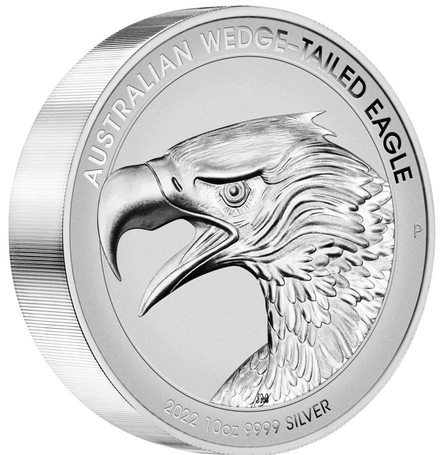 Perth Mint Perth Mint | 2022 10Oz Silver Enhanced Reverse Proof High Relief Coin - Australian Wedge-Tailed Eagle