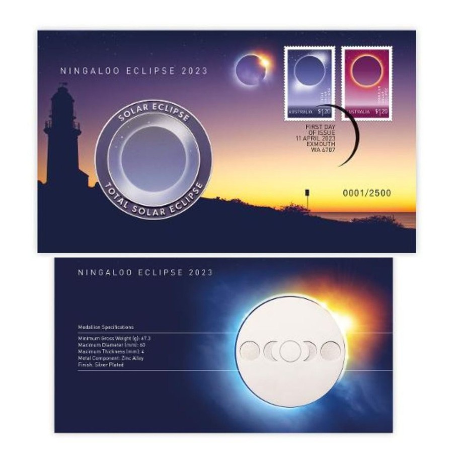 Pnc Australia Post | Solar Eclipses Medallion Pnc