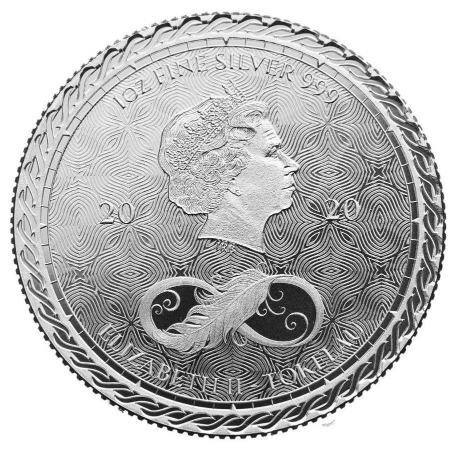 Premium Bullion Pressburg Mint | 2020 Tokelau Chronos 1Oz .999 Silver Bu Coin