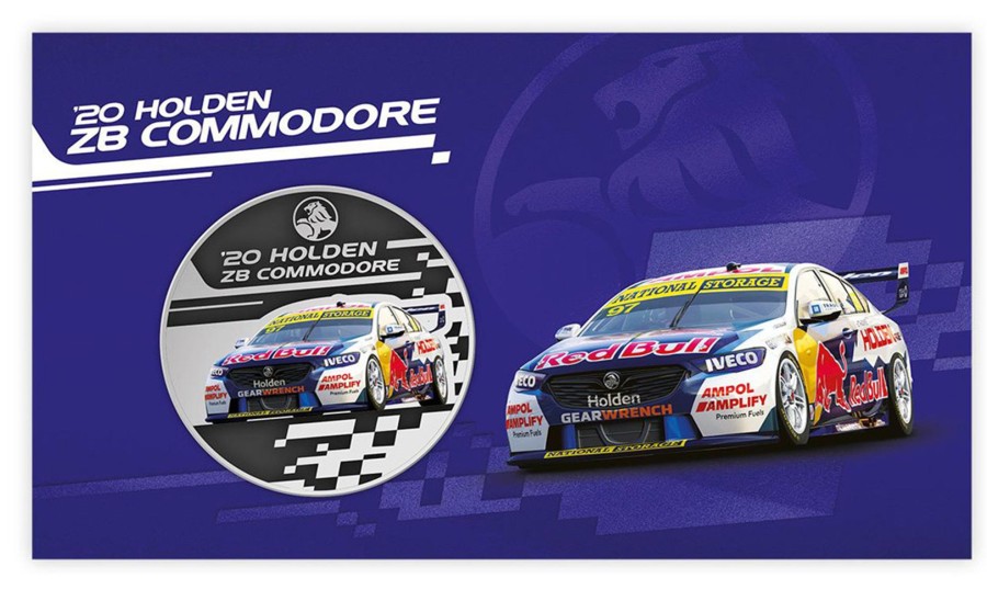 Pnc Australia Post | Holden Supercars 2020 Zb Commodore Stamp And Medallion Cover