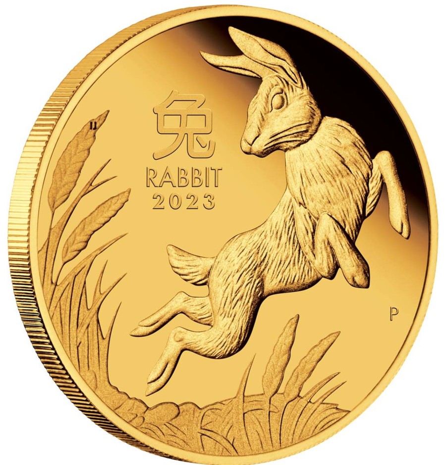 Perth Mint Perth Mint | Year Of The Rabbit 2023 1/10Oz Gold Proof