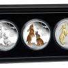 Perth Mint Perth Mint | Year Of The Rabbit 2023 1Oz Silver Trio