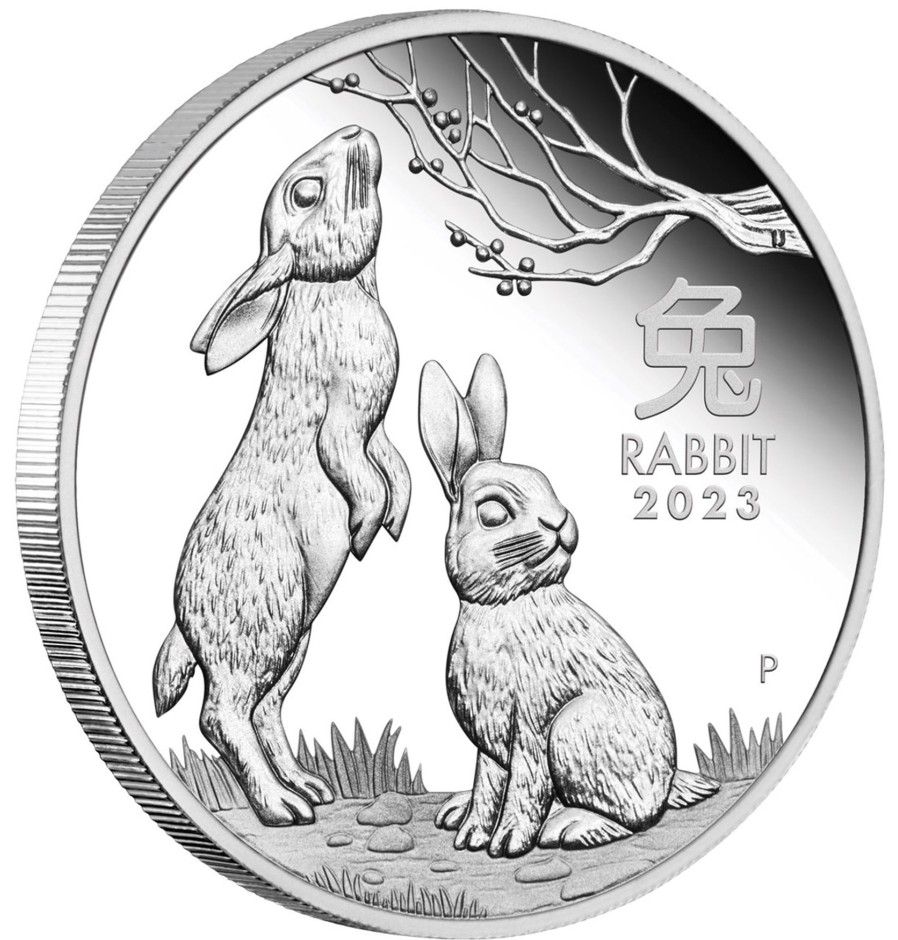 Perth Mint Perth Mint | Year Of The Rabbit 2023 1Oz Silver Trio