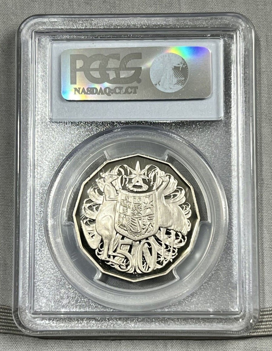 Pcgs Royal Australian Mint | 1990 Australian 50C Coat Of Arms - Pcgs Pr68Dcam Proof Coin