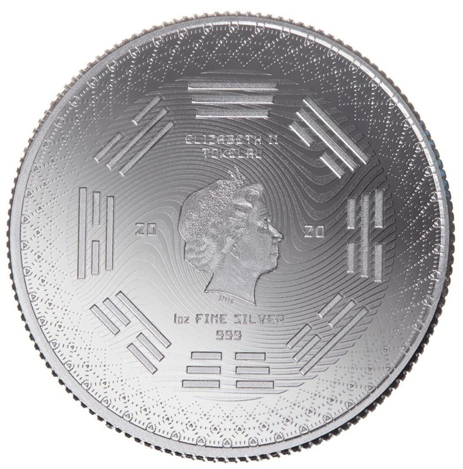 Premium Bullion Pressburg Mint | 2020 Tokelau Equilibrium 1Oz .999 Silver Bu Coin