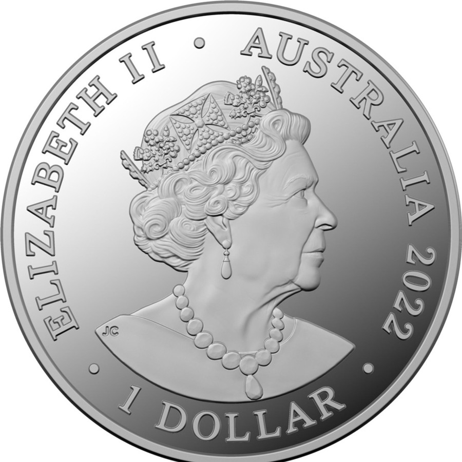 Royal Australian Mint Royal Australian Mint | 2022 $1 Silver Proof Coin - Kangaroo Series - Impressions Of Australia