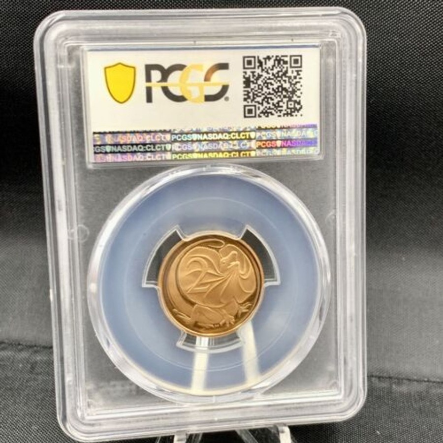 Pcgs Royal Australian Mint | 1980 Australian 2C Pcgs Pr69Dcam Proof Coin