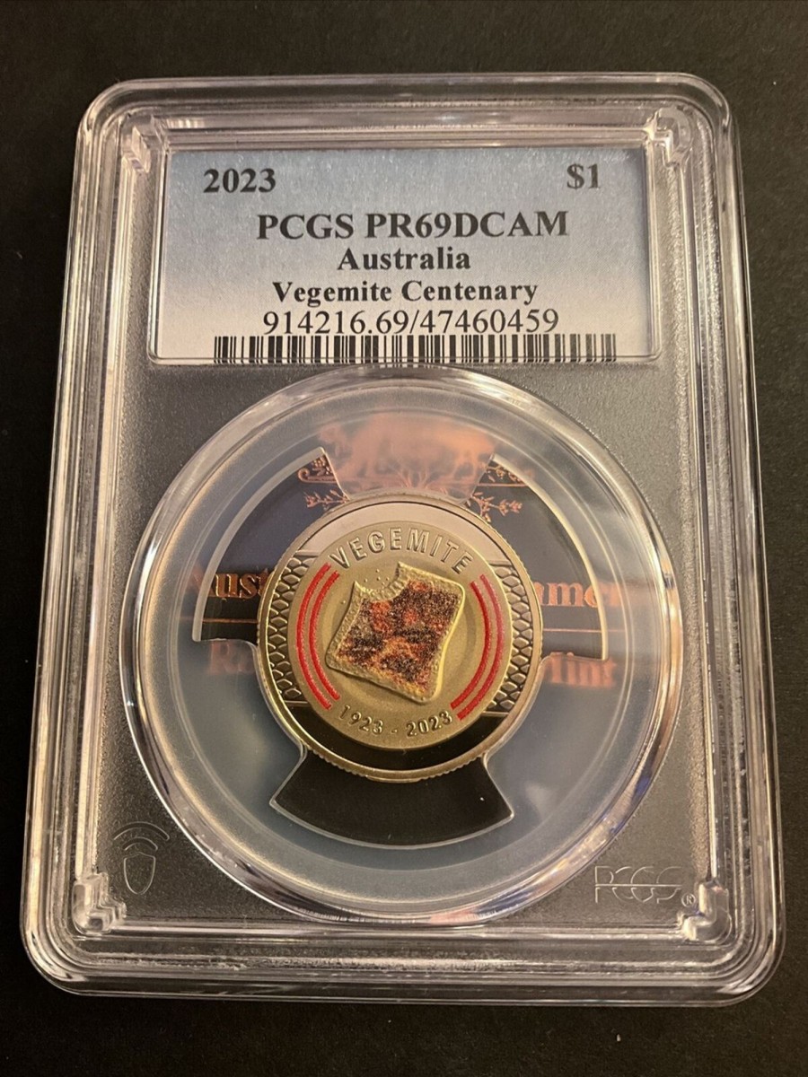 Pcgs Royal Australian Mint | Royal Australian Mint Pcgs Ms69 2023 Vegemite Centenary