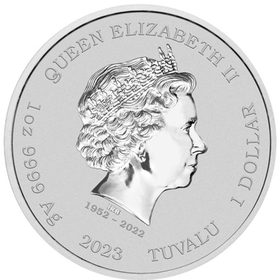 Perth Mint Perth Mint | Perth Mint The Phantom 2023 1Oz Silver Coloured Bullion Coin