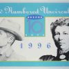 Banknotes NPA | 1996 Ten Dollars Deluxe Blue Serials Fraser / Evans