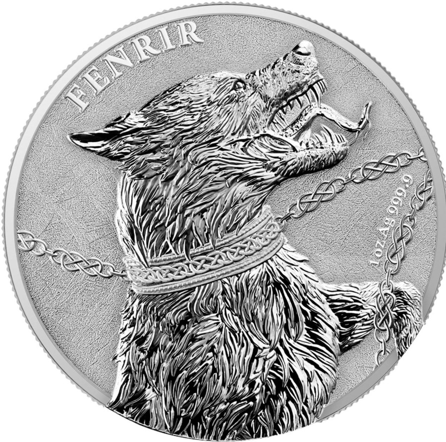 Premium Bullion Germania Mint | Fenrir - The Germania Beasts - 1Oz Silver Bu Coin