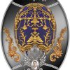 World Coins Mint of Poland | 2021 Niue $1 Silver Proof Coin - Imperial Faberge Eggs - The Tsarevich Egg