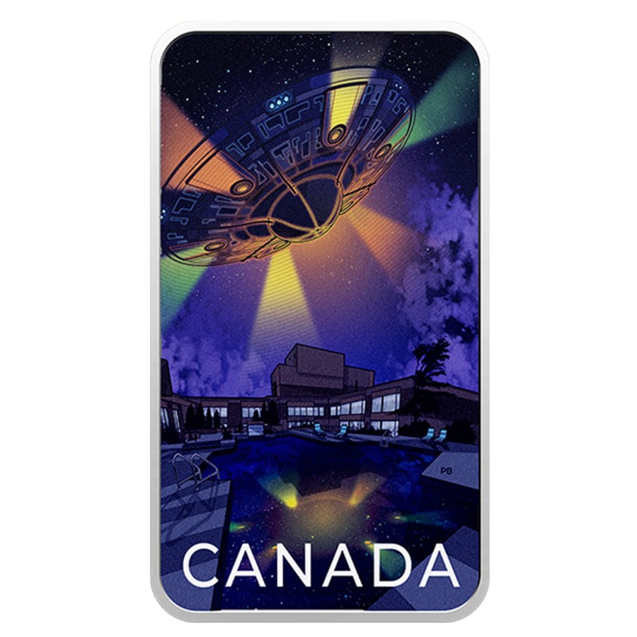 World Coins Royal Canadian Mint | 2021 Canada $20 Silver Proof Coin - Canada'S Unexplained Phenomena: The Montreal Incident