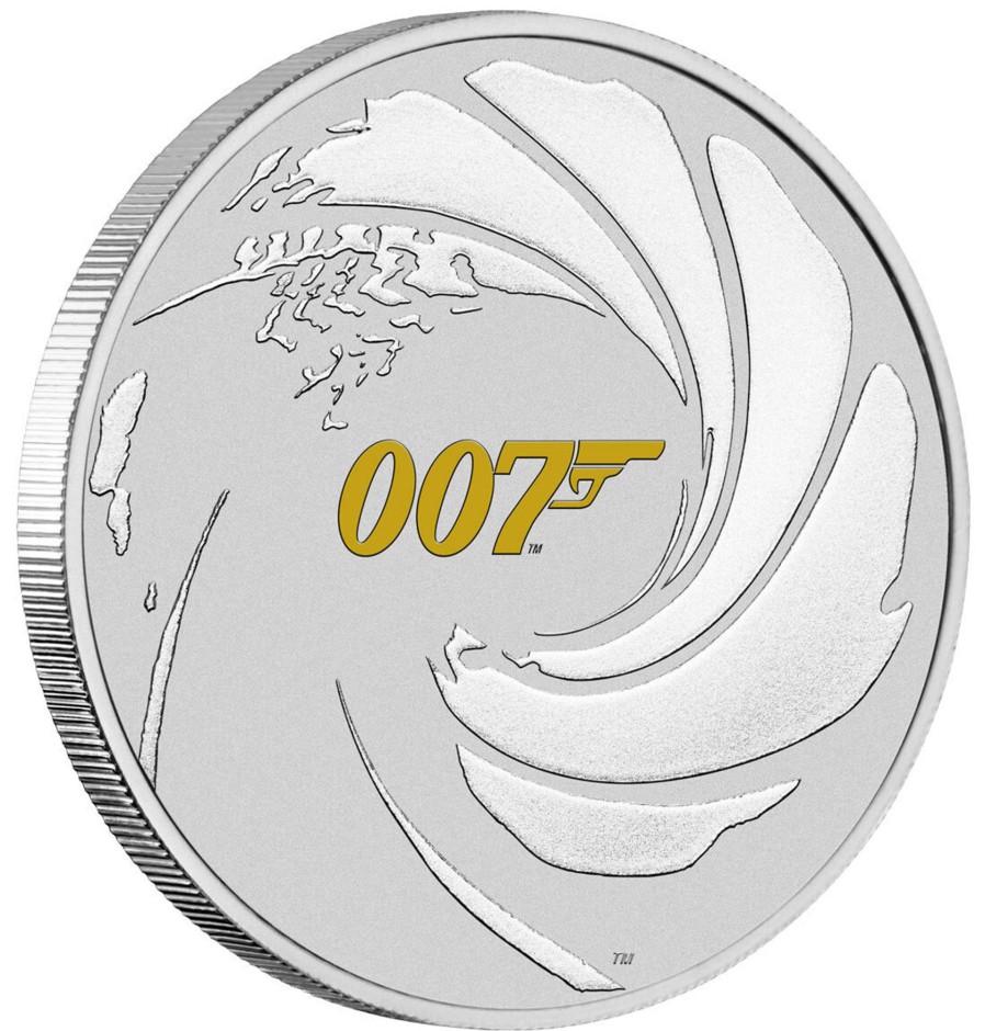 Perth Mint Perth Mint | 2021 1Oz Silver Coin With Colour In Card - James Bond 007