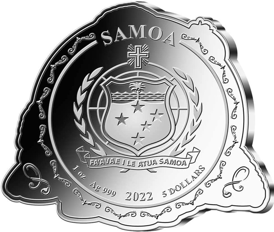 Premium Bullion N/A | 2022 Samoa Fantastic Beasts Niffler 1 Oz .999 Silver Proof Coin