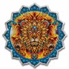 Premium Bullion Pamp Suisse | 2023 Solomon Islands Lion Of The Fifth Chakra 2 Oz .999 Silver Coloured Coin