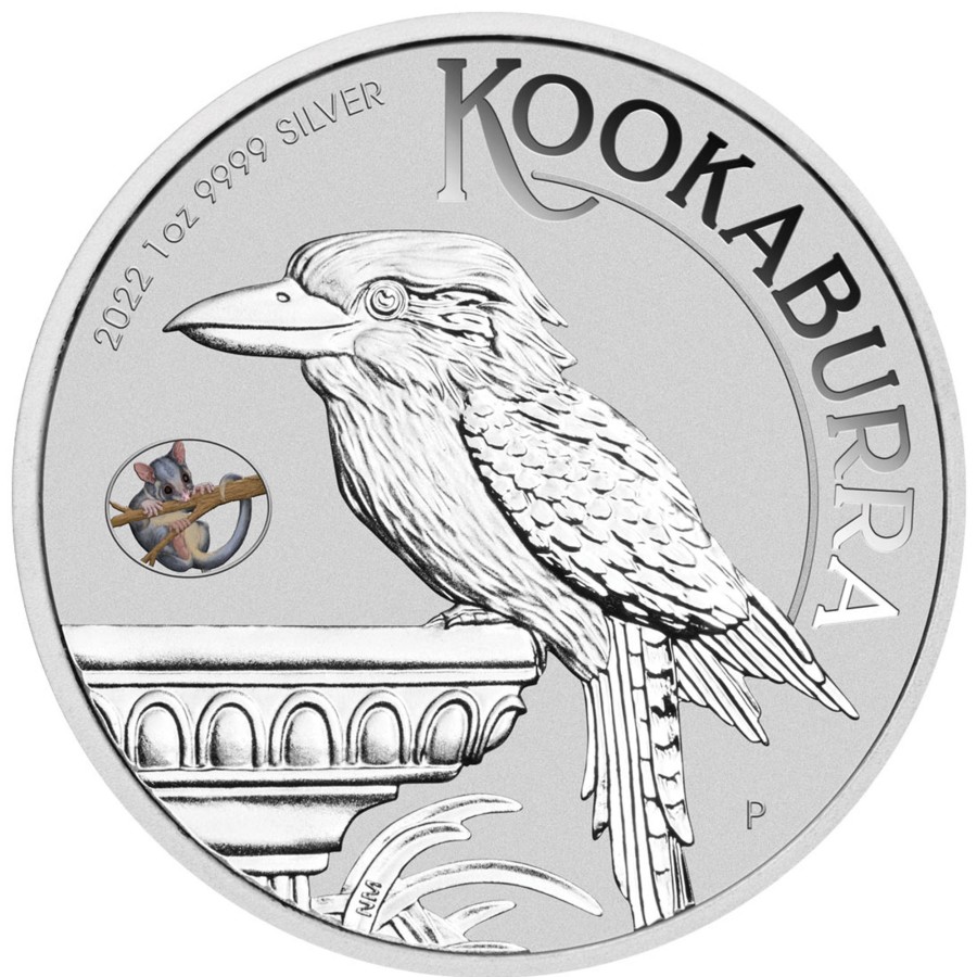 Perth Mint Royal Australian Mint | Australian Kookaburra 2022 1Oz Silver Coin With Leadbeater Possum Privy - Anda Melbourne Money Expo