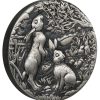 Perth Mint Perth Mint | Australian Lunar Series Iii 2023 Year Of The Rabbit 2Oz Silver Antiqued Coin