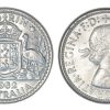 Pre-Decimal Coins Melbourne Mint | 1962 Q. Elizabeth Ii Melbourne Mint Florin Unc